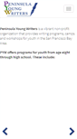 Mobile Screenshot of peninsulayoungwriters.org